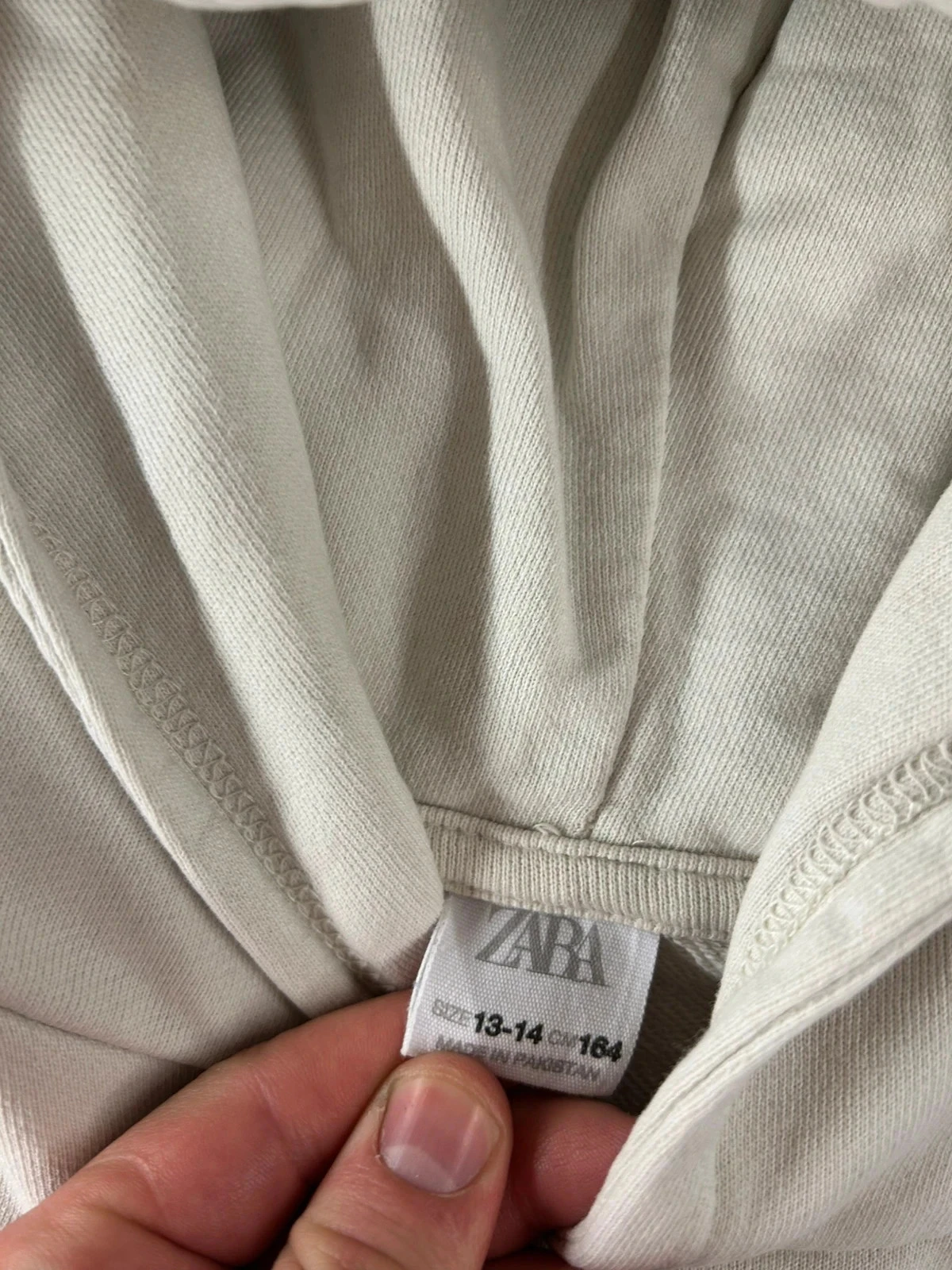 Sudadera con capucha blanca con estampado de Nueva York Zara – photo 9